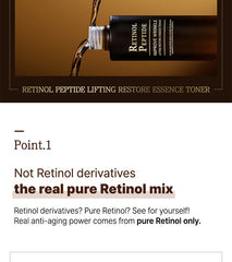 WellDerma Retinol Peptide Lifting Restore Essence Toner 150ml