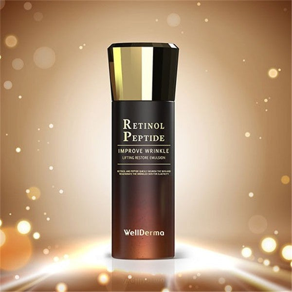 WellDerma Retinol Peptide Lifting Restore Emulsion 120ml