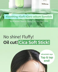 WellDerma Tea Tree Herb Tox Cica Sun Stick 19g