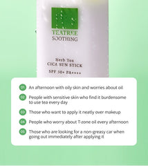 WellDerma Tea Tree Herb Tox Cica Sun Stick 19g