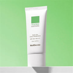 WellDerma Tea Tree Herb Tox Cica Sunblock 50ml