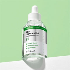 Wellage Real Cica Calming 95 Trouble Ampoule 50ml