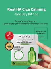 WELLAGE Real Cica Calming One Day Kit 7ea