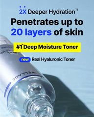 Wellage Real Hyaluronic 100 Toner 200ml