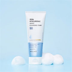 Wellage Real Hyaluronic Amino Cleansing Foam 150ml