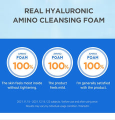 Wellage Real Hyaluronic Amino Cleansing Foam 150ml