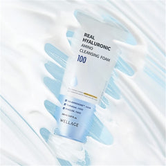 Wellage Real Hyaluronic Amino Cleansing Foam 150ml