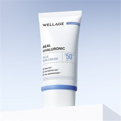 Wellage Real Hyaluronic Blue Sun Cream SPF 50+ PA++++ 50ml