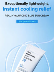 Wellage Real Hyaluronic Blue Sun Cream SPF 50+ PA++++ 50ml