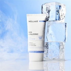 Wellage Real Hyaluronic Blue Sun Cream SPF 50+ PA++++ 50ml