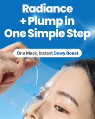 Wellage Real Hyaluronic Glow Booster PDRN Mask (5 sheets)