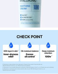 WELLAGE Real Hyaluronic Soothing Cream 80ml