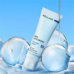 WELLAGE Real Hyaluronic Soothing Cream 80ml