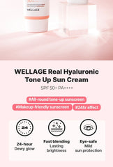 Wellage Real Hyaluronic Tone Up Sun Cream 50ml