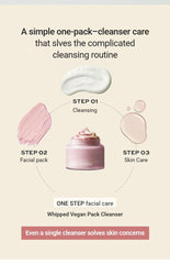 Whipped Ddalva Vegan Pack Cleanser 80g (Jar Type)