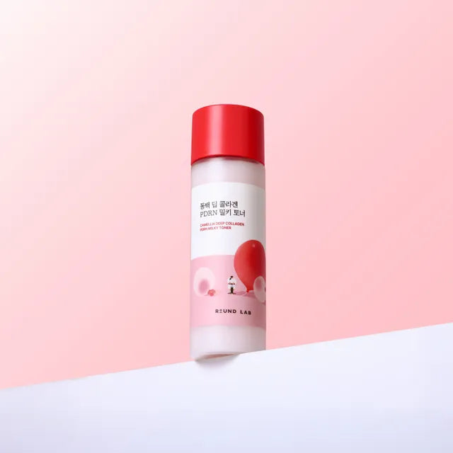 ROUND LAB - Camellia Deep Collagen PDRN Milky Toner 150ml