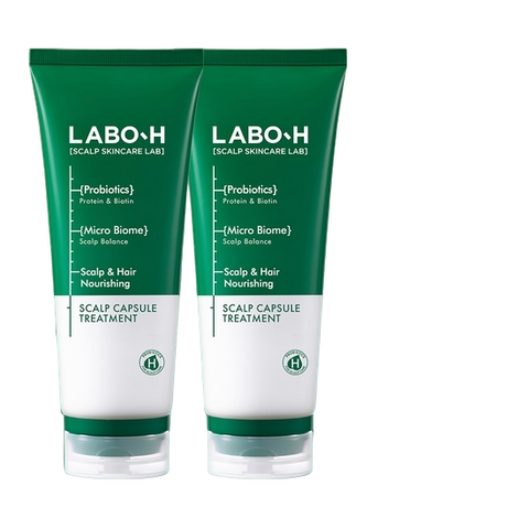 LABO-H Scalp Strengthening Capsule Treatment for Hair Loss Relief 200mL *2ea (+50mL)