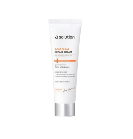 asolution acne clear repair cream 50ml