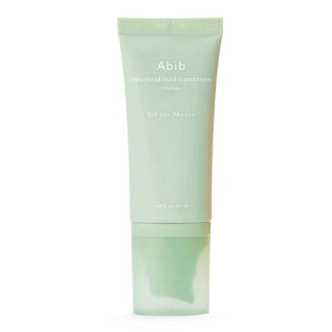 ABIB Heartleaf Mild Sunscreen Relief Tube - 50ml (SPF50+ PA++++)