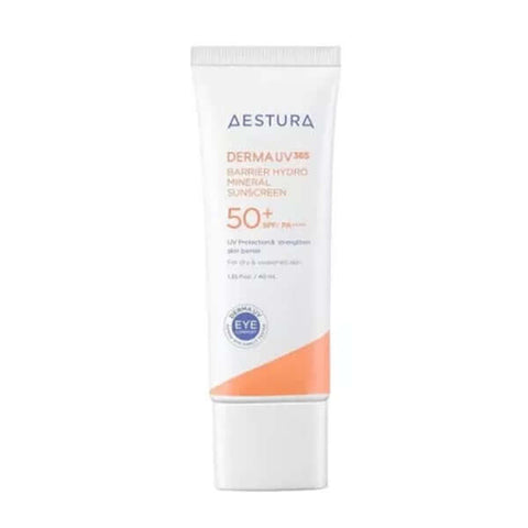 AESTURA Derma UV 365 Barrier Hydro Mineral Sunscreen - 40ml (SPF50+ PA++++)