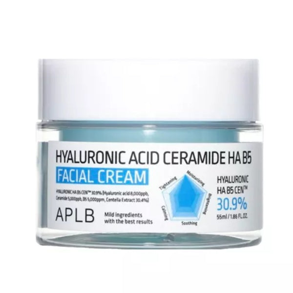 APLB Hyaluronic Acid Ceramide HA B5 Facial Cream - 55ml