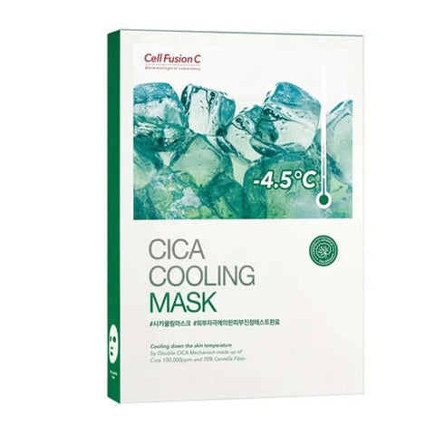 Cell Fusion C Cica Cooling Mask - 1pack (5pcs)