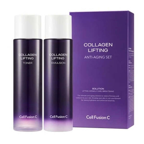 Cell Fusion C Collagen Lifting Anti Aging Set - 1set (150ml + 150ml)