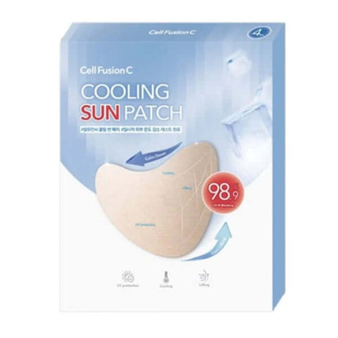 Cell Fusion C Cooling Sun Patch - 1pack (4 pairs)
