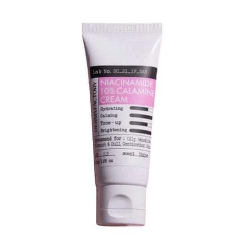 DERMA FACTORY Niacinamide 10% Calamine Cream - 30g