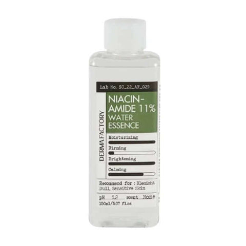DERMA FACTORY Niacinamide 11% Water Essence - 150ml
