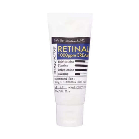 DERMA FACTORY Retinal 1000ppm Cream - 30ml