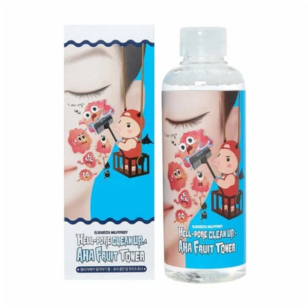 ELIZAVECCA Hell Pore Clean Up AHA Fruit Toner - 200ml