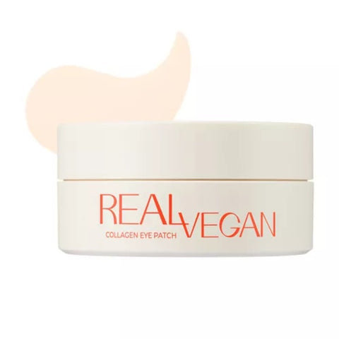 KLAVUU Real Vegan Collagen Eye Patch - 1pack (60pcs)