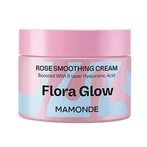 Mamonde Flora Glow Rose Smoothing Cream - 50ml
