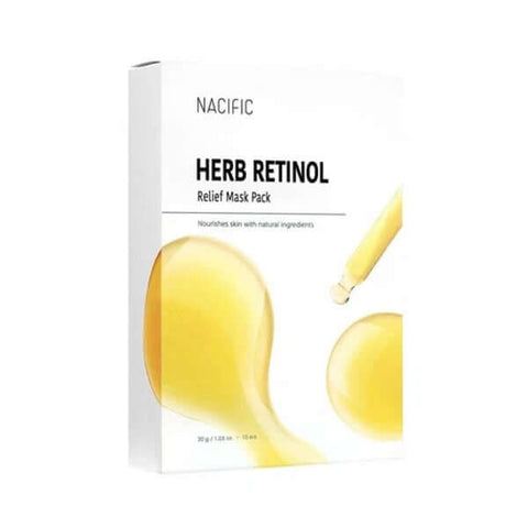 NACIFIC Herb Retinol Relief Mask Pack - 1pack (10pcs)