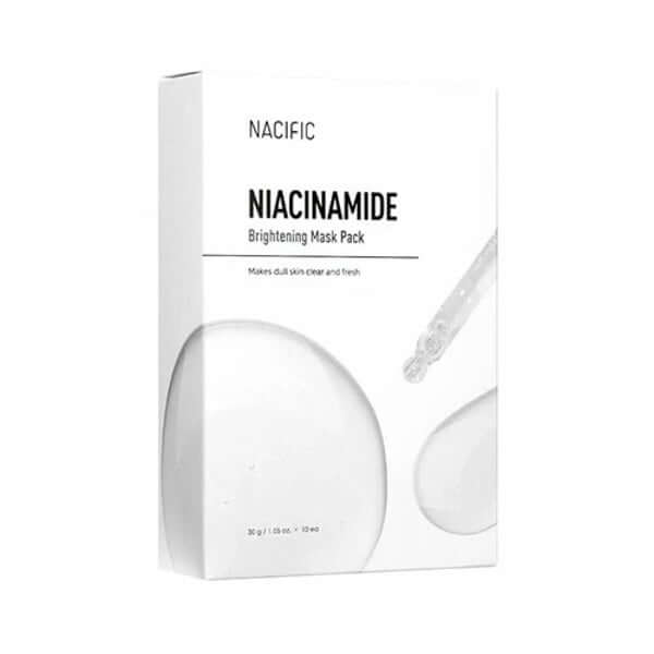 NACIFIC Niacinamide Brightening Mask Pack - 1pack (10pcs)