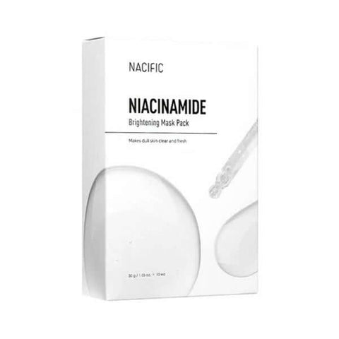 NACIFIC Niacinamide Brightening Mask Pack - 1pack (10pcs)