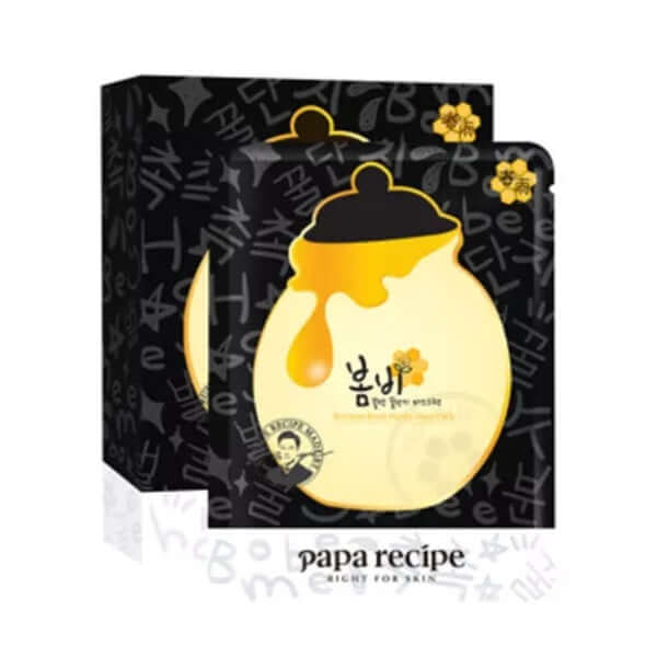 PAPA RECIPE Bombee Black Honey Mask Pack - 1pack(10pcs)