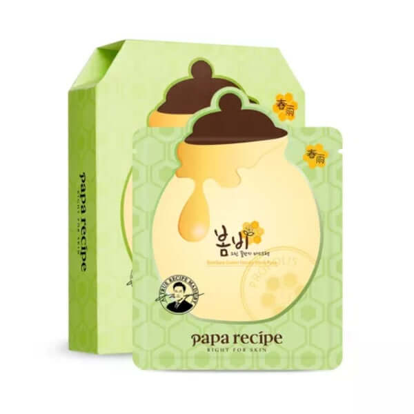 PAPA RECIPE Bombee Green Honey Mask Pack - 1pack(10pcs)