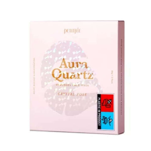 PETITFEE Aura Quartz Hydrogel Face Mask Set Crystal Rose - 1pack (5pcs)