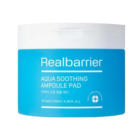 RealBarrier  Aqua Soothing Ampoule Pad - 130ml (70pcs)