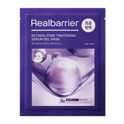 RealBarrier Retiniol Pore Tightening Serum Gel Mask - 10pcs