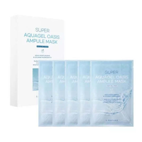 S.NATURE Super Aquagel Oasis Ampule Mask - 1pack (5pcs)