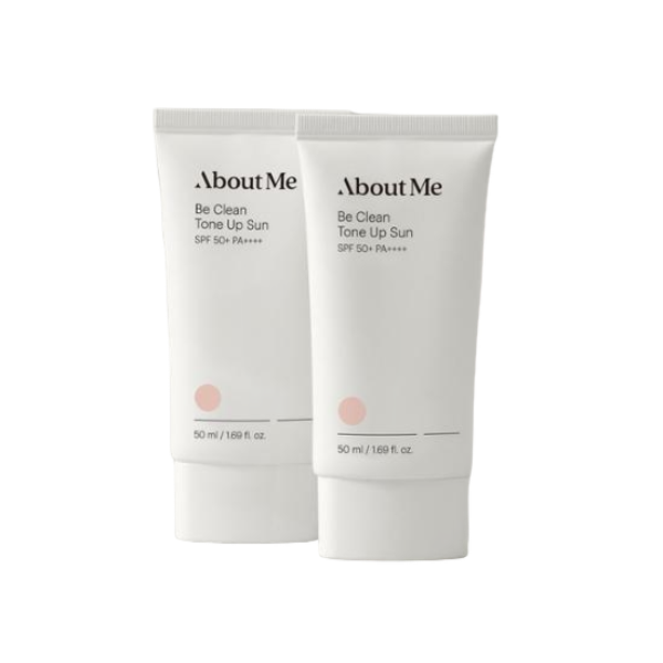 AboutMe Be Clean Tone Up Sun 1+1 Special Set (50mL+50mL)