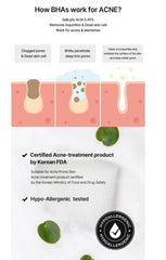 celimax Ji Woo Gae Cica BHA Acne Foam Cleanser 150ml