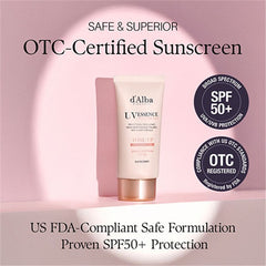 d'Alba Waterfull Pink Correcting Tone-Up Sunscreen SPF50+ PA++++ 50ml