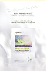 Daymellow Houttuynia Cordata Real Ampoule Mask 5ea
