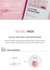 Daymellow Sea Salt Pure Water Energy Mask 10ea