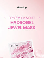dewdap Dewtox Glow Lift Hydrogel Jewel Mask (35g × 4 sheets)