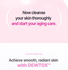 dewdap Dewtox Lift Boosting Pack Cleanser 150ml